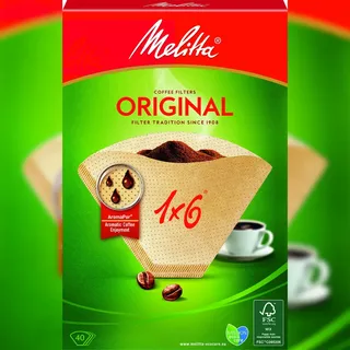 Melitta Kaffeefilter 1x6/40 Stück