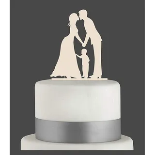 #23 Cake Topper #23 Tortenstecker Tortenständer Acryl Hochzeitstorte Elfenbein