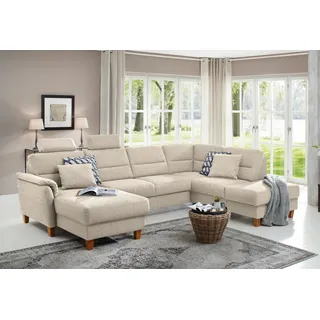 Home Affaire »Palmera U-Form, B: 308 cm« optional Bettfunktion & Bettkasten, Federkern,