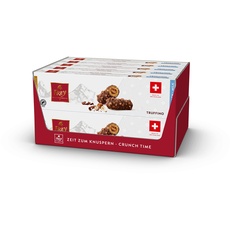 Frey Schokolade - Biskuit Truffino Milch 10 x 100g - Knusprige Waffeln, gefüllt mit Milchschokolade und cremigen Haselnüssen in der Großpackung - Feingebäck | Kekse aus der Schweiz