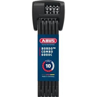 ABUS Bordo 6000C/90 Schwarz Faltschloss