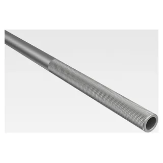 Schleuderstab aus Aluminium in Silber-Grau für Gardinen und Schiebevorhänge, 100 cm