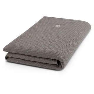 ROSS Duschtuch »Waffelpique« 100% Baumwolle, grau