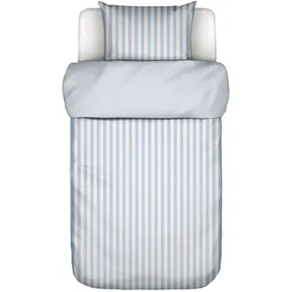 Marc O'Polo Mikkeli Baumwollperkal Blau 140 x 200 cm + 2 x 70 x 90 cm