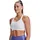 Armour Crossback Mid Bra White S