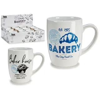 BigBuy Home Porzellanbecher (12 x 10 x 8,3 cm)