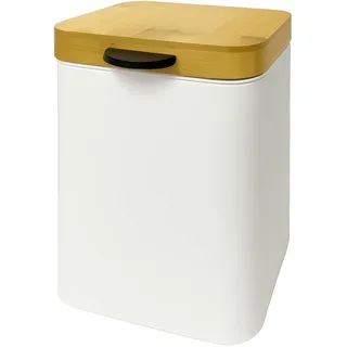 Relaxdays Kosmetikeimer 3 l Weiß