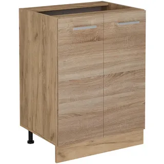 Vicco Unterschrank R-Line 60 x 81,6 x 46 cm Braun