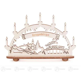 Schwibbogen Mini-Schwibbogen Erzgebirge BxHxT 8 cmx5,5 cmx1 cm NEU erzgebirge