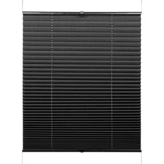 Gardinia Plissee Concept Tageslicht 80 cm x 130 cm Schwarz