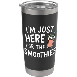 I'm Just Here for the Smoothies - Fresh Fruit Blended Juice Doppelwandiger Edelstahl-Thermobecher