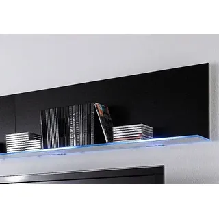 Höltkemeyer Wandregal 100 x 20 x 26 cm Schwarz