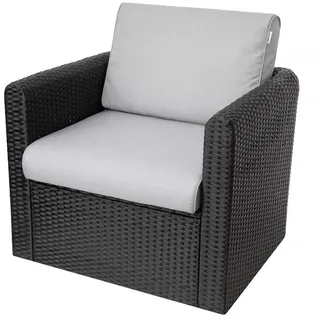 Bjird Sitzkissen 50 x 50 cm grau 2-tlg.