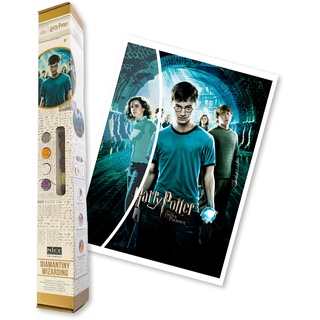 DIAMANTINY Harry Potter – Wizarding Big der Ordnung des Phönix – Kreieren Sie das Mosaik, Crystal Art, Diamond Painting, 1 Leinwand, 50 x 70 cm, mehrfarbig, groß, 21051