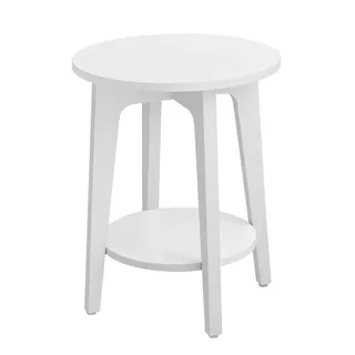 VASAGLE Beistelltisch weiß 40,0 x 40,0 x 50,7 cm