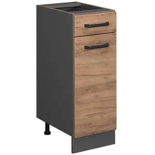 Vicco Schubladenschrank R-Line 30 x 81,6 x 46 cm Grau