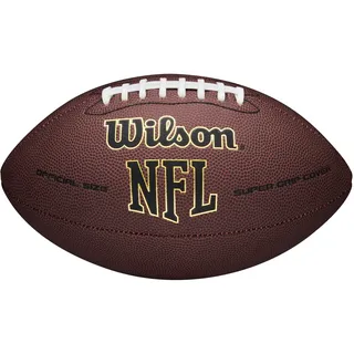 Wilson NFL Super Grip Fußball, braun, Official