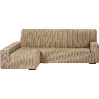 Martina Home Sofahusse elastisch Chaise Longue linker Arm 32x42x17 cm beige