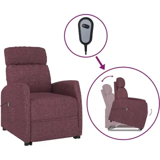 Aufstehsessel Lila Stoff - Lila, Violett