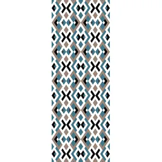 queence Vinyltapete »Nicole« Farbverlauf   abstrakt   bedruckt   gemustert glatt 90x250cm, selbstklebend, kinderleichte Anbringung,, Sticker, bunt