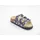 Fussbettpantoffel Blau/Mehrfarbig 31
