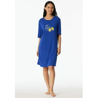SCHIESSER Damen, Nachthemd Kurzarm, 90 cm, lang Modal, Jersey, - Casual Fashion",