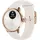 ScanWatch Light BT 37 mm Edelstahlgehäuse roségold Sportarmband weiß One Size