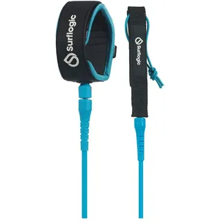 Surflogic Pro 8 Surfleash - Cyan - One Size