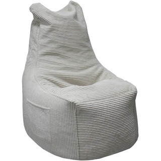 Carryhome Sitzsack , Naturfarben , Textil , 270 l , Füllung: Styroporkugeln , 85x100x85 cm , Indoor, Reißverschluss , Wohnzimmer, Sessel, Sitzsäcke