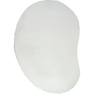 Bruno Banani »Rabbit 2 Bean, Kunstfell Teppich, Modern, besondere Form« U-förmig 25 mm Höhe Kaninchenfell-Haptik, Microfaser, Wohnzimmer, Schlafzimmer, Esszimmer,