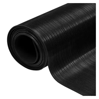 vidaXL Gummimatte Anti-Rutsch 5 x 1 m Geriffelt