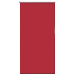 vidaXL Verdunkelungsrollo Rot 65x130 cm Stoffbreite 60,7 cm Polyester - Rot