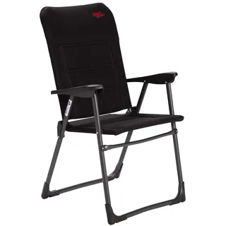 Crespo Campingstuhl Air Deluxe Schwarz
