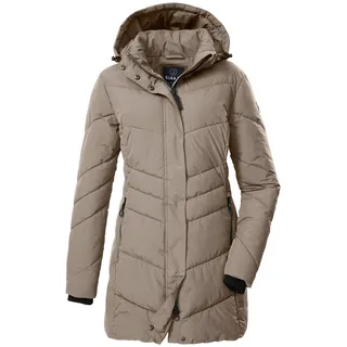 G.I.G.A. DX Damen Steppparka/Funktionsparka mit abzippbarer Kapuze GW 60 WMN QLTD PRK, sand, 46,