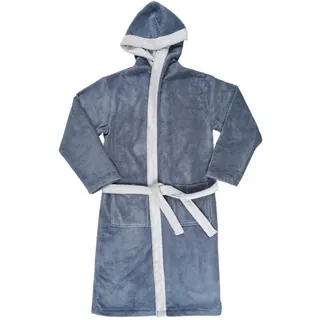Vossen Bademantel , Dunkelgrau , Textil , Gr. Xl , unisex , Textiles Vertrauen - Oeko-Tex® , Taschen, besonders flauschig, modische Optik , Heimtextilien, Badtextilien, Bademäntel, Bademäntel Herren