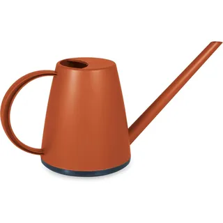 Mesto Gießkanne Lucky Lava (1 Liter, rot, Pflanzengießkanne für innen und außen für Haus und Garten) 3181DO