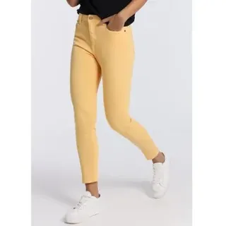 Lois Jeans für Damen. 201082338 Hose 133200 gelb (25), Lässig, Baumwolle