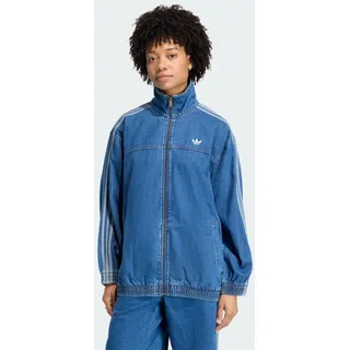 adidas Originals Firebird Adilenium denim), Reißverschlusspullover - Medium vintage Denim - L,