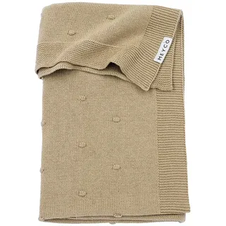 Meyco Baby Mini Knots 75x100 Cm Minikrippendecke - Sand - One Size