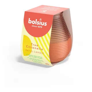 Bolsius Patio Licht True Citronella Orange - Orange