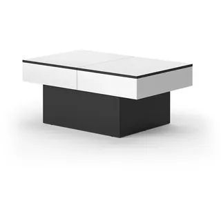 Vicco Couchtisch Boto Schwarz 95 x 40 Ausziehbar