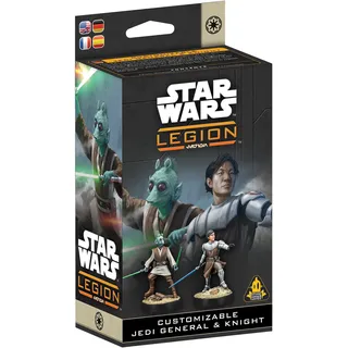 Asmodee Asmodee, Star Wars: Legion – Customizable Jedi & Knight, Erweiterung, Atomic Mass Games, Tabletop, 2 Spieler, 14+ Jahre, 120-180 Minuten, Deutsch, Mehrsprachig
