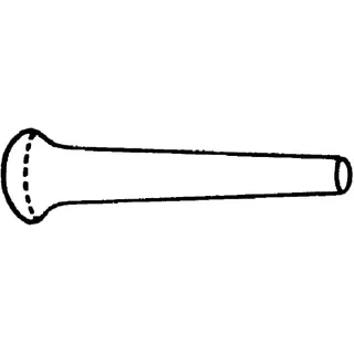 Neolab Porzellan-Pistill 175 x 42 mm für Mörser