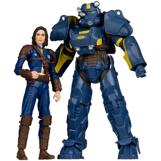 McFarlane Toys Fallout 4 Statue 2-Pack T-60 Vault Tec & Sole Survivor 18 cm