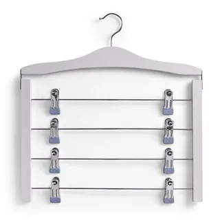 Zeller Present Rockbügel gummierte Klammern,