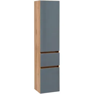 Held MÖBEL Seitenschrank »Helsinki«, BxHxT: 40 x 180 x 35 cm - grau