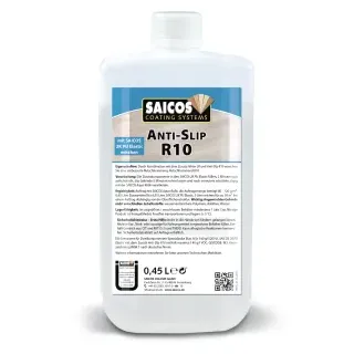 SAICOS Anti-Slip R10 Rutsch-Stopp, Zusatz für 2K PU Elastic zur Erhöhung der Rutschfestigkeit, 450 ml - Flasche