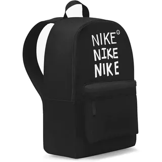 Nike Unisex Backpack Heritage, Schwarz, DQ5753-010, MISC