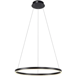 just light. RITUS 1-flg. dimmbar 120 cm Ring schwarz