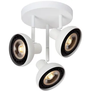 Lucide SENSAS - Deckenstrahler - Ø 25,8 cm - 3xGU10 (ES111) - Weiß